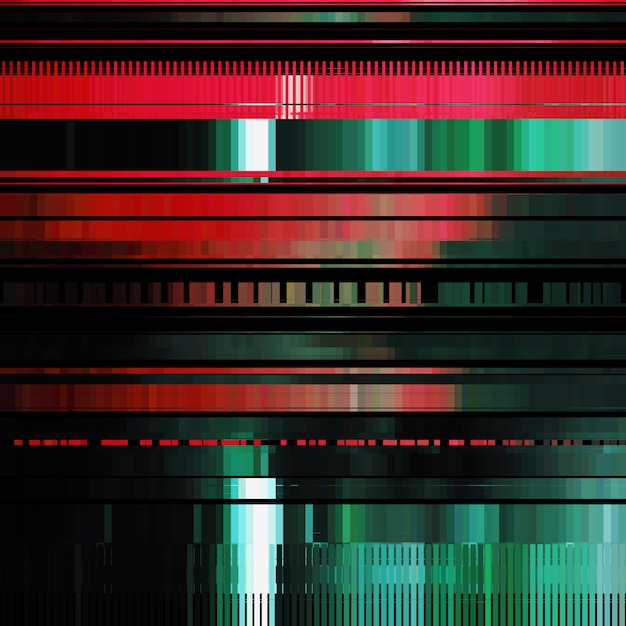 Premium Vector | Glitch abstract background with distortion effect, bug ...