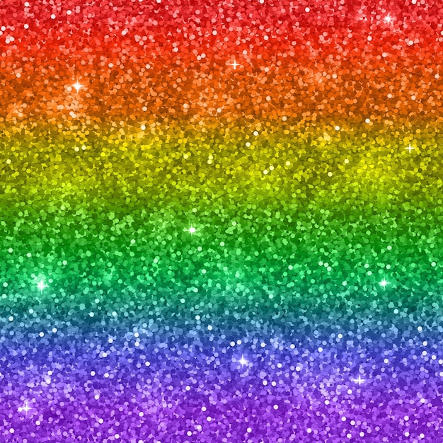 Premium Vector | Glitter background, colors of rainbow lgbt. vector ...