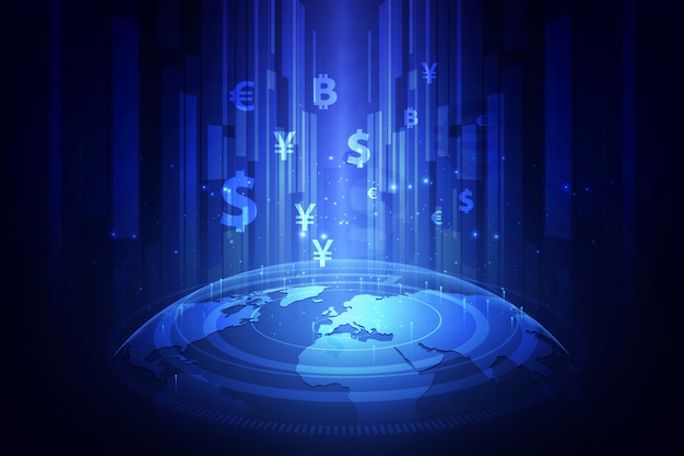 Global Currency Background Vector Premium Download global-currency-background-vector-premium-download