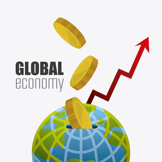 Global economy, money and business Vector | Free Download