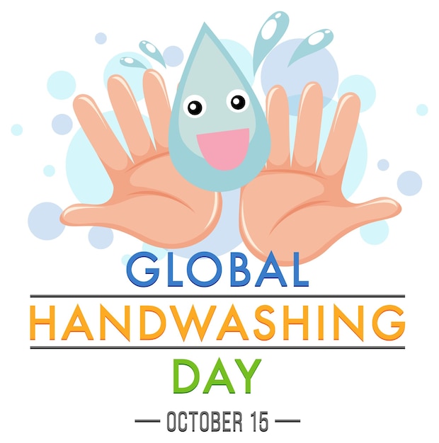 Premium Vector Global Handwashing Day Banner Design