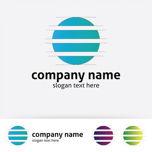 Download Earth Logo Company Name PSD - Free PSD Mockup Templates
