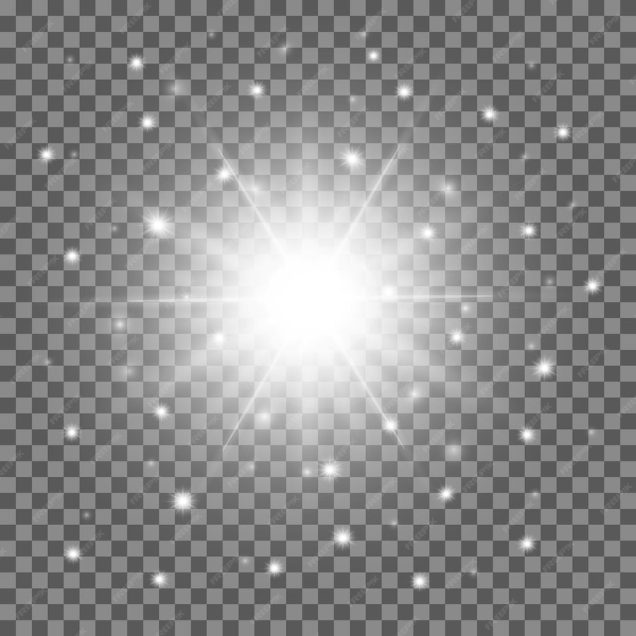 premium-vector-glossy-shiny-white-star-with-sparkling-dots-bright