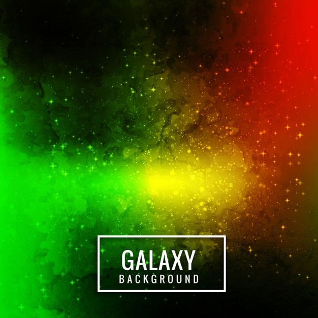 Glowing colorful galaxy background Vector | Free Download