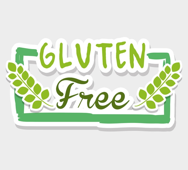 Download Free Gluten Free Message With Organic Leaves Premium Vector Use our free logo maker to create a logo and build your brand. Put your logo on business cards, promotional products, or your website for brand visibility.