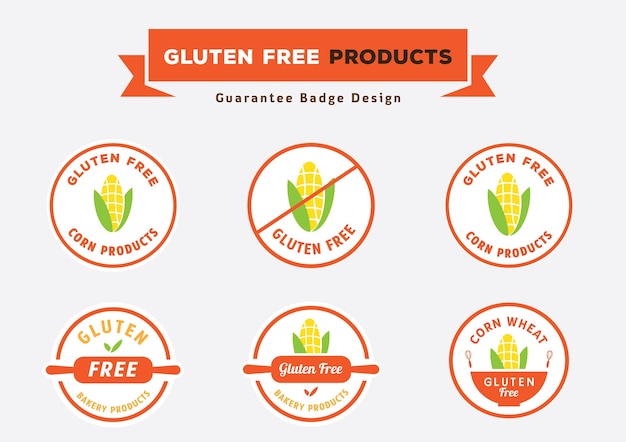 Download Free Gluten Free Products Badge Design With Corn Vector Premium Vector Use our free logo maker to create a logo and build your brand. Put your logo on business cards, promotional products, or your website for brand visibility.