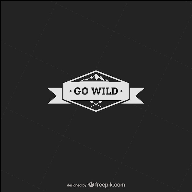 Go wild label vector