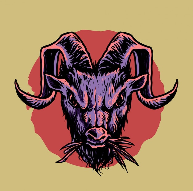 Download Goat head | Premium Vector