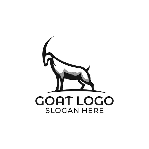 Premium Vector | Goat logo template