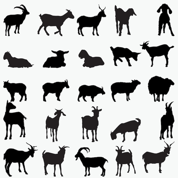 Free Free 268 Silhouette Baby Goat Svg SVG PNG EPS DXF File