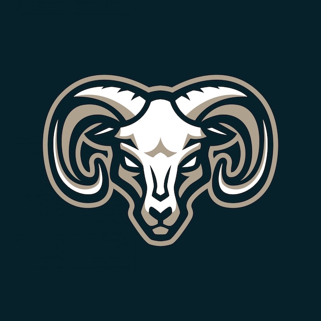 Premium Vector | Goat sport logo