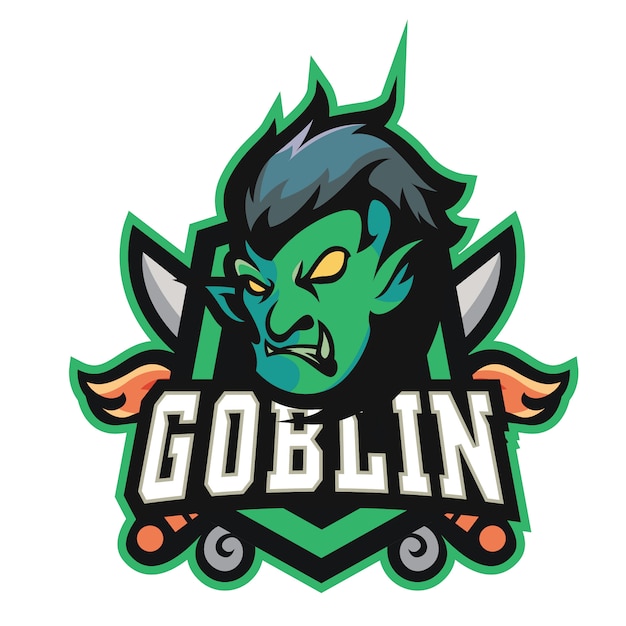 Premium Vector | Goblin e sports logo