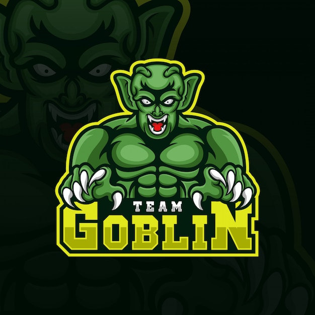 Download Free Goblin Team Esport Gaming Logo Premium Vector Use our free logo maker to create a logo and build your brand. Put your logo on business cards, promotional products, or your website for brand visibility.