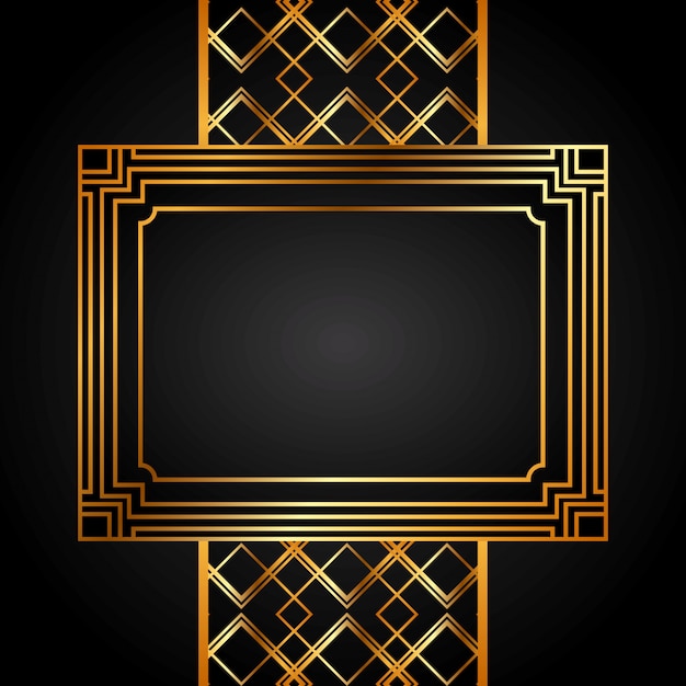 Gold background | Premium Vector