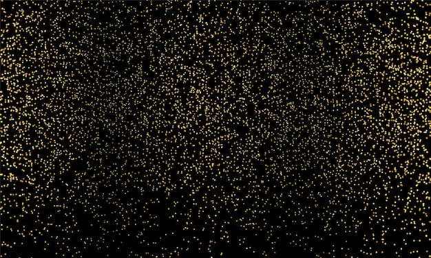 ゴールドラメのテクスチャです 黄金の抽象的な粒子 輝きキラキラ背景 金色の紙吹雪 プレミアムベクター