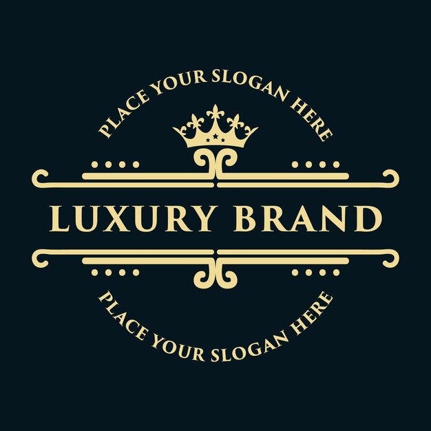 Download Free Gold Luxury Vintage Monogram Floral Decorative Logo Design With Use our free logo maker to create a logo and build your brand. Put your logo on business cards, promotional products, or your website for brand visibility.
