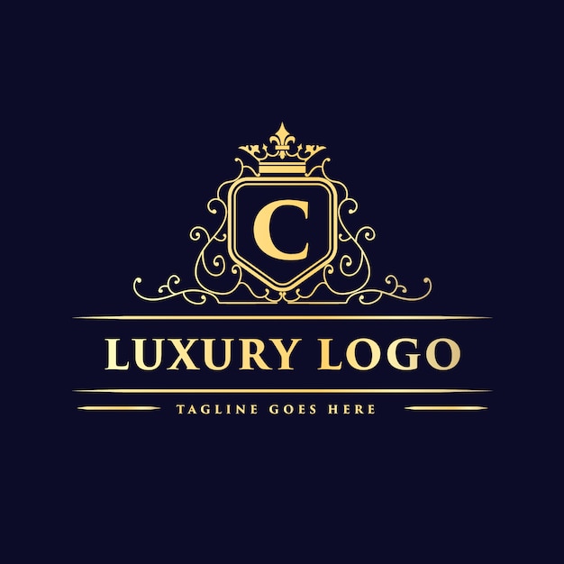 Download Free Gold Ornament Luxury Vintage Monogram Floral Decorative Logo With Use our free logo maker to create a logo and build your brand. Put your logo on business cards, promotional products, or your website for brand visibility.
