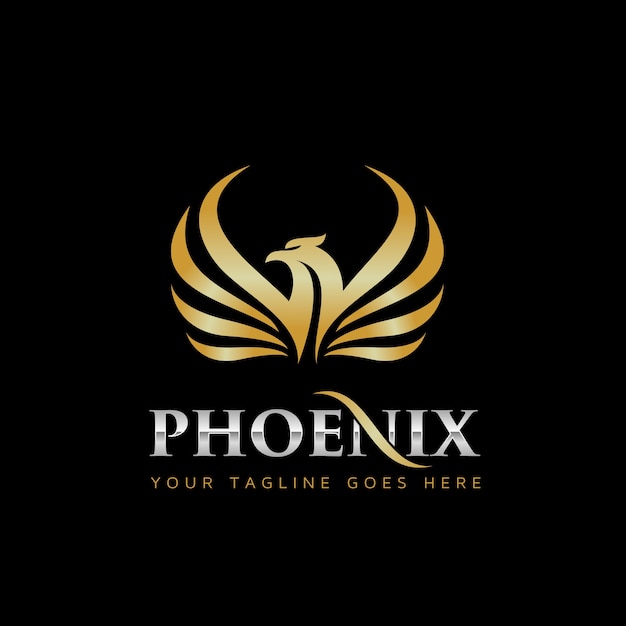 Download Free Gold Phoenix Logo Design Premium Vector Use our free logo maker to create a logo and build your brand. Put your logo on business cards, promotional products, or your website for brand visibility.