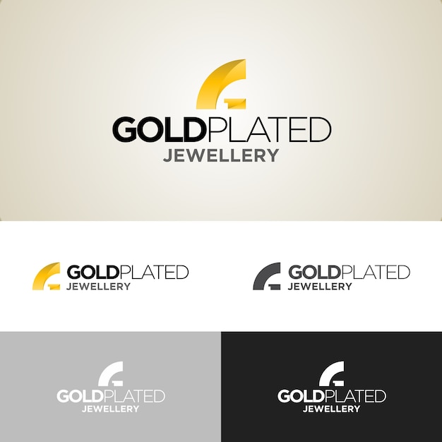 Download Free Gold Plated Jewellery Logo Design Template Premium Vector Use our free logo maker to create a logo and build your brand. Put your logo on business cards, promotional products, or your website for brand visibility.