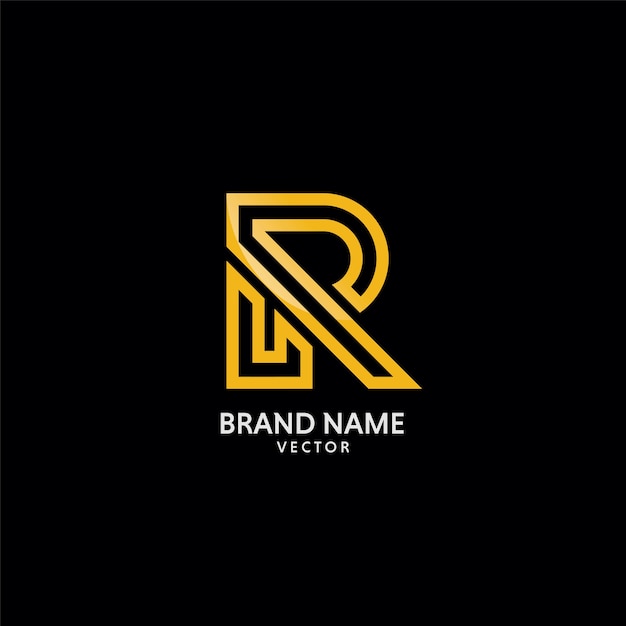 Download Free Gold R Symbol Logo Template Vector Premium Vector Use our free logo maker to create a logo and build your brand. Put your logo on business cards, promotional products, or your website for brand visibility.