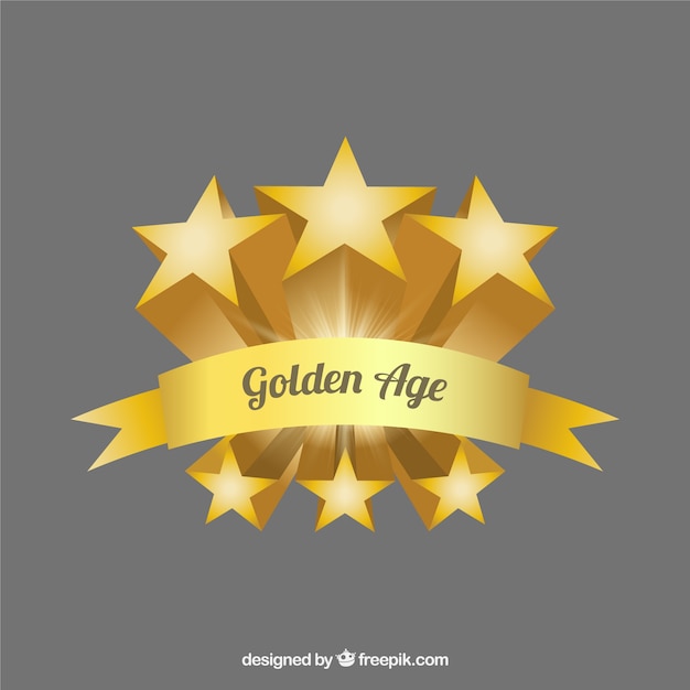 Golden age Vector Free Download