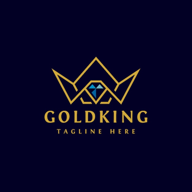 Download Free Golden Crown Logo Design Premium Vector Use our free logo maker to create a logo and build your brand. Put your logo on business cards, promotional products, or your website for brand visibility.