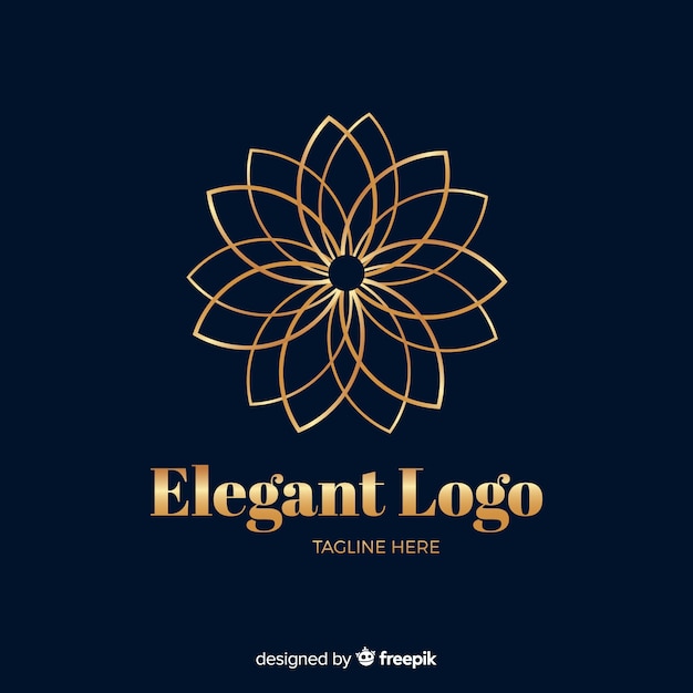 Download Free Download Free Golden Elegant Logo Template Vector Freepik Use our free logo maker to create a logo and build your brand. Put your logo on business cards, promotional products, or your website for brand visibility.