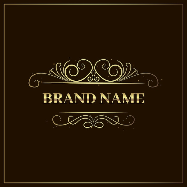 Download Free Golden Elegant Luxury Logo Template Free Vector Use our free logo maker to create a logo and build your brand. Put your logo on business cards, promotional products, or your website for brand visibility.