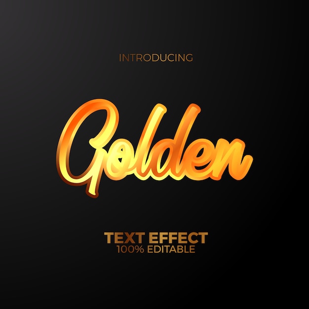 Download Premium Vector Golden Engrave Emblem Text Effect For Emblem Luxury Royal Editable