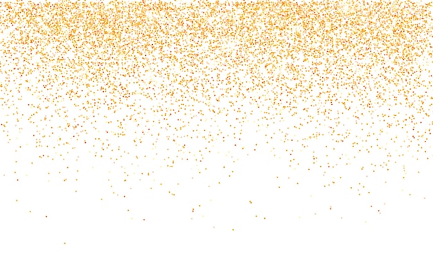 Premium Vector | Golden glitter sparkle on a transparent background