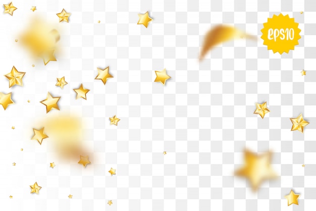 Download Free Golden Holiday Star Confetti Random Falling On Transparent Use our free logo maker to create a logo and build your brand. Put your logo on business cards, promotional products, or your website for brand visibility.