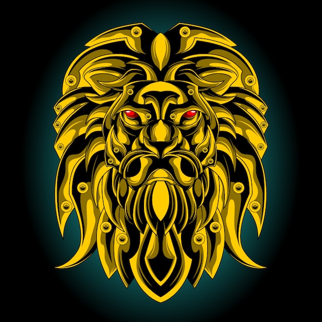 Free Free 301 Gold Lion Head Svg SVG PNG EPS DXF File