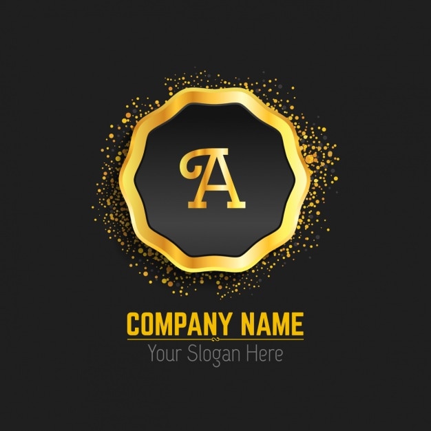 Download Free Download Free Golden Logo Template Vector Freepik Use our free logo maker to create a logo and build your brand. Put your logo on business cards, promotional products, or your website for brand visibility.