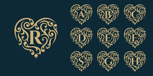 Download Free Golden Luxury Logo Template Vintage Design Logo Icon Concept Love Use our free logo maker to create a logo and build your brand. Put your logo on business cards, promotional products, or your website for brand visibility.