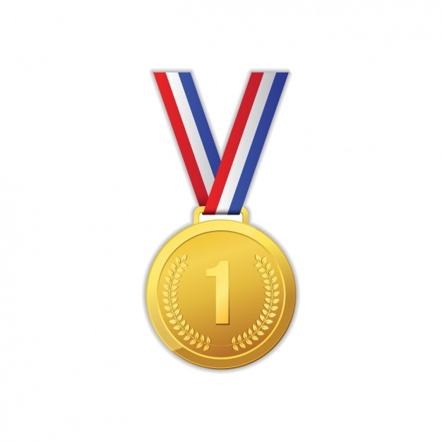 Golden medal design