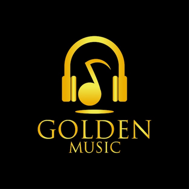 Download Free Golden Music Logo Premium Vector Use our free logo maker to create a logo and build your brand. Put your logo on business cards, promotional products, or your website for brand visibility.