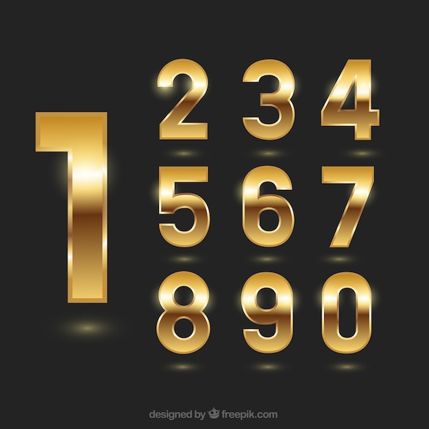 Download Number Vectors, Photos and PSD files | Free Download