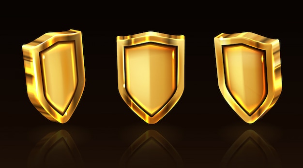 Download Free Golden Shield Vector Icons Set Gold Knight Ammo Free Vector Use our free logo maker to create a logo and build your brand. Put your logo on business cards, promotional products, or your website for brand visibility.