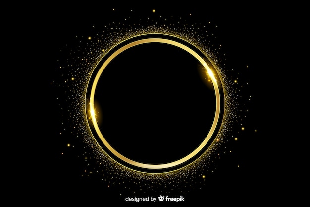 Circle Gold Images Free Vectors Stock Photos Psd