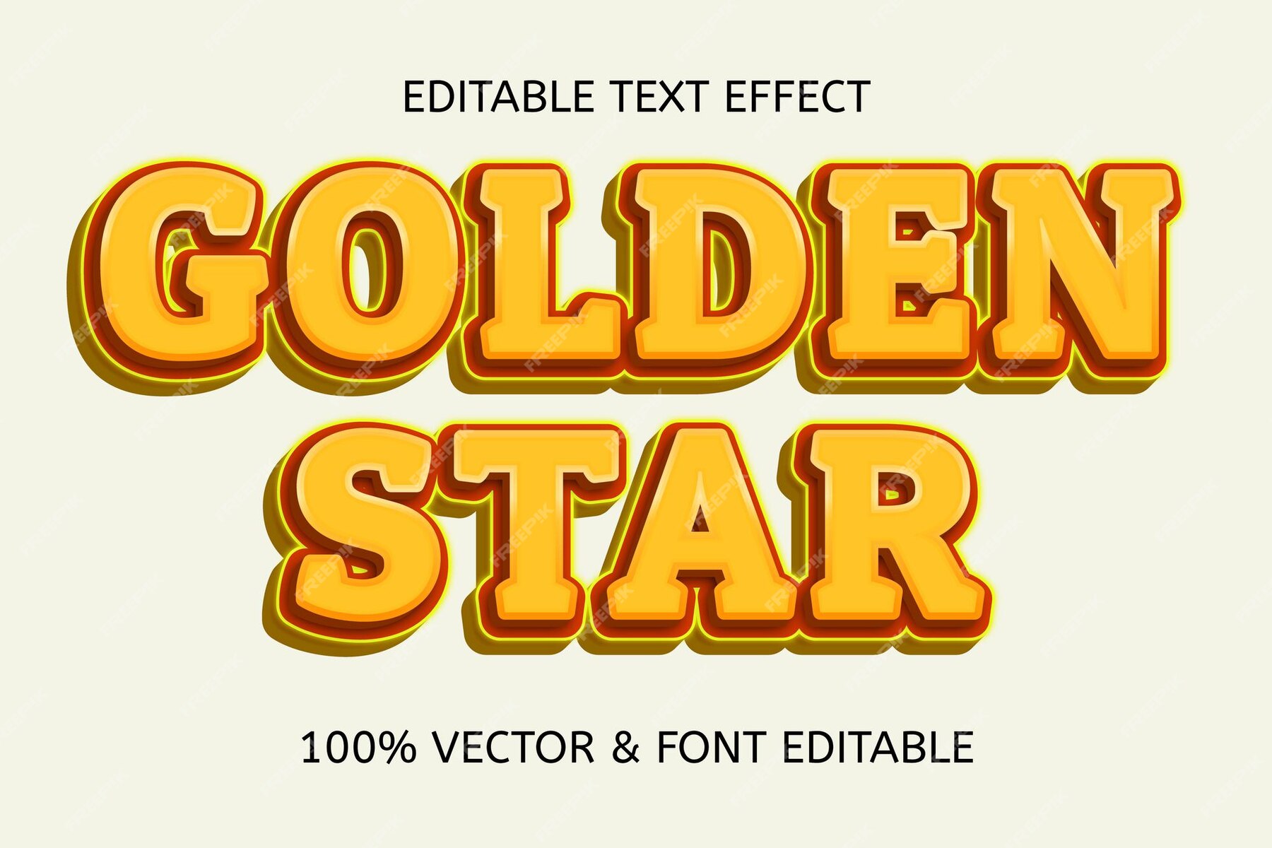 premium-vector-golden-star-style-luxury-editable-text-effect