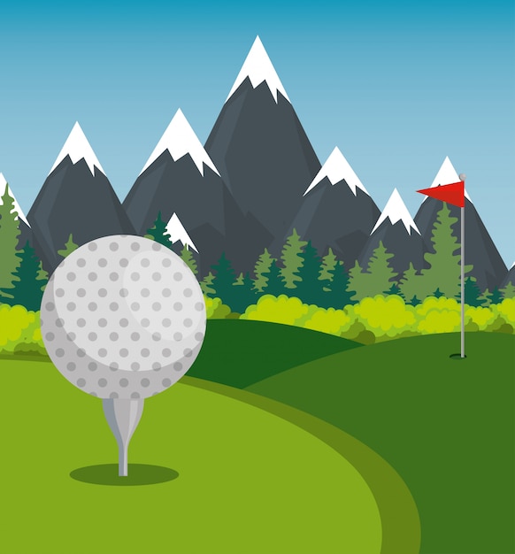 Golf sport champions league icons Vector | Free Download