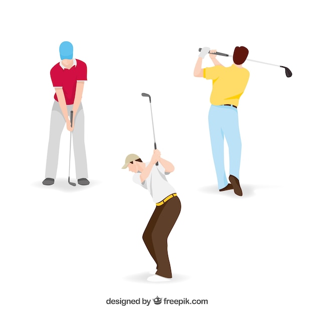 Golf swing collection of three