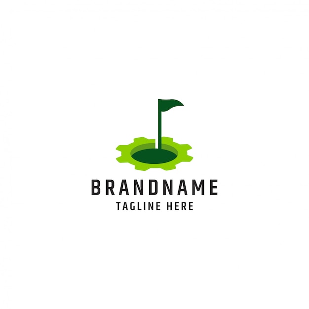 Download Free Golf With Gear Logo Design Template Premium Vector Premium Vector Use our free logo maker to create a logo and build your brand. Put your logo on business cards, promotional products, or your website for brand visibility.