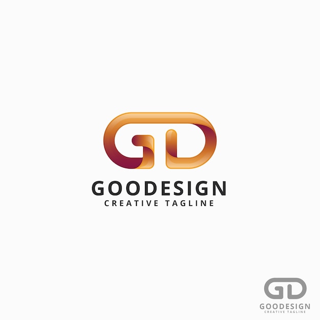 Download Free Good Design Letter Gd Logo Premium Vector Use our free logo maker to create a logo and build your brand. Put your logo on business cards, promotional products, or your website for brand visibility.