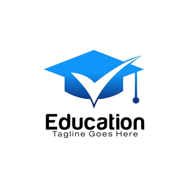 Premium Vector | Good education logo design template