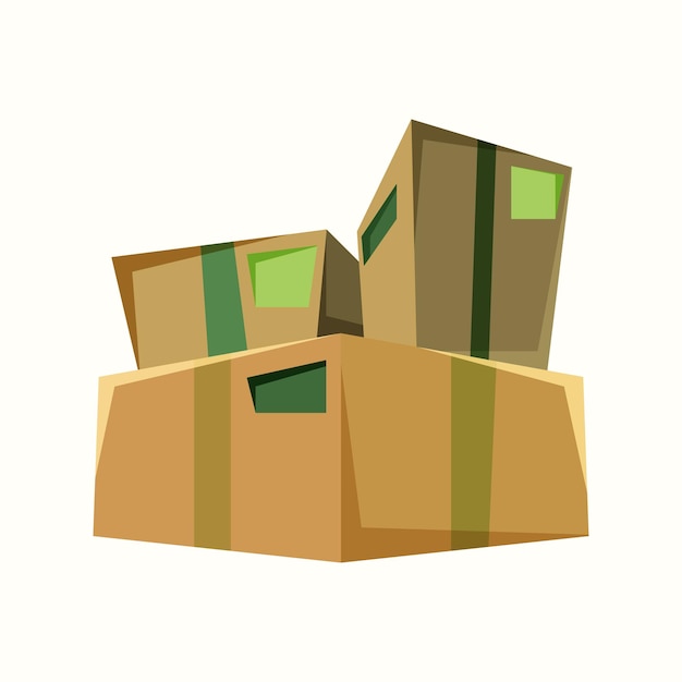 premium-vector-goods-boxes-vector-illustration-in-flat-style