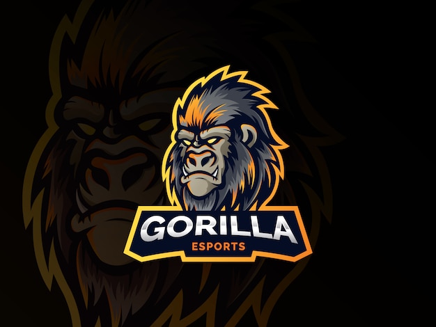 Download Free Gorilla Head Logo Design Premium Vector Use our free logo maker to create a logo and build your brand. Put your logo on business cards, promotional products, or your website for brand visibility.