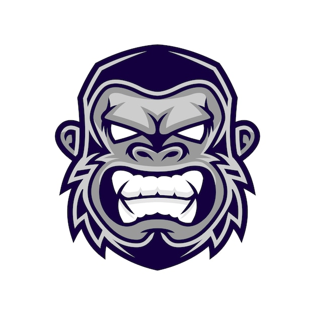 gorilla head logo