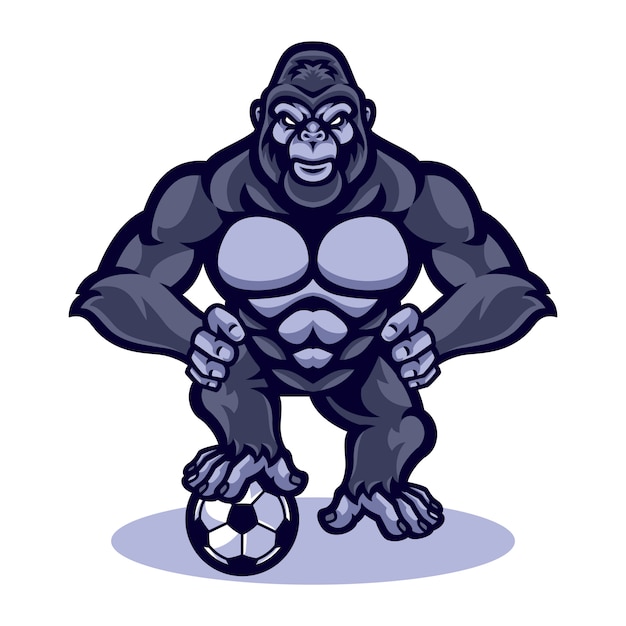 Premium Vector | Gorilla vector mascot