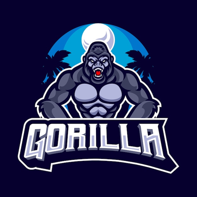 Premium Vector | Gorilla vector mascot